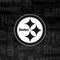 NFL Pittsburgh Steelers Black & White Galaxy Buds Live Skin